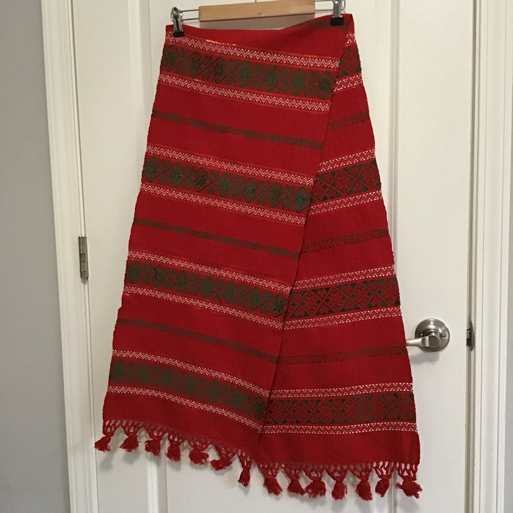 Guatemalan handmade  table runner